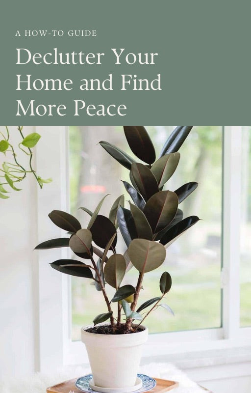 Declutter Your Home And Find More Peace